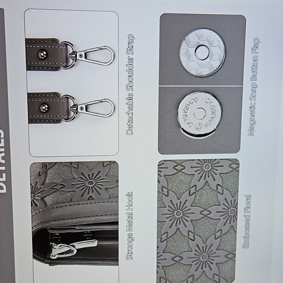 MEITRUE Crossbody Designer Phone Small Bag NEW - Picture 11 of 11